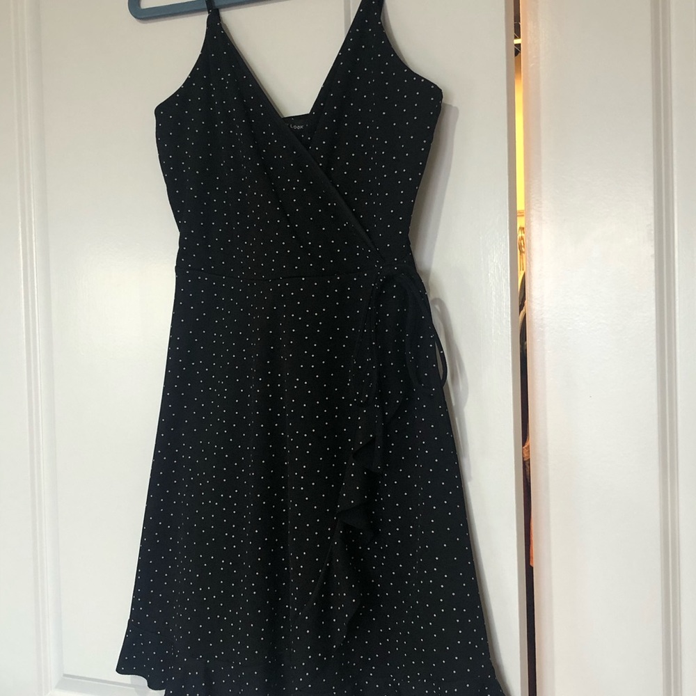 New Look NWT Spaghetti Strap Ruffle Wrap Dress